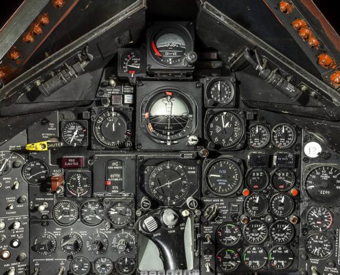 SR-71 cockpit
