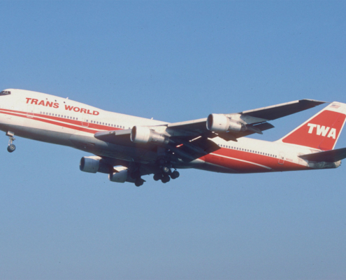 Boeing 747 takeoff