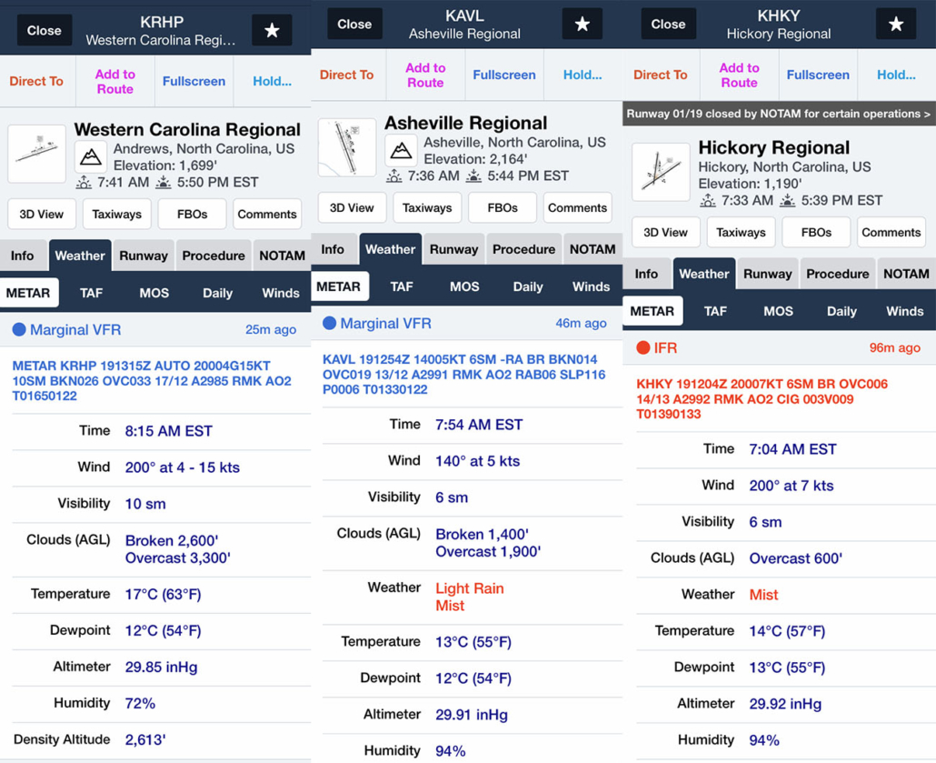 Go or no go Appalachian IFR Air Facts Journal